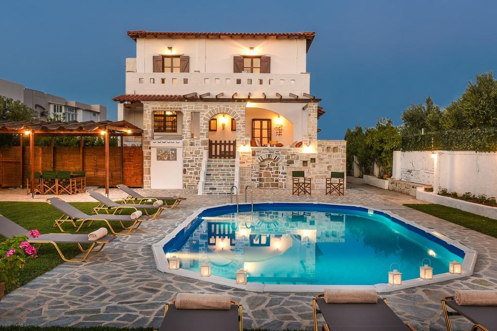 Mosaic Villa Rethymno  ภายนอก รูปภาพ